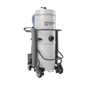 Aspirator industrial umed/uscat Nilfisk T30S L100, 3000 W, 100 l, recipient metalic