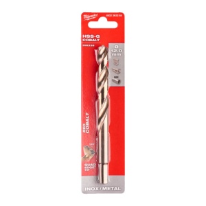 Burghiu pentru metal HSS Cobalt, DIN338, Ø12.0 mm, MILWAUKEE®
