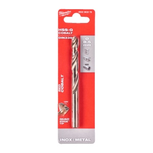 Burghiu pentru metal HSS Cobalt, DIN338, Ø8.5mm, MILWAUKEE®