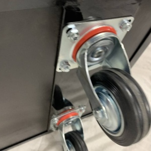 Carucior cu platforma VivaTechnix VMD-1029, capacitate max 150Kg, 700x430x835 mm - Img 5