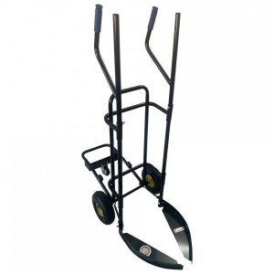 Carucior pentru transportul anvelopelor Vivatechnix VMD-1017, maxim 150kG, negru - Img 2