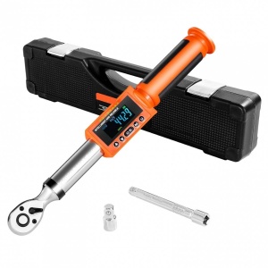 Cheie dinamometrica digitala cu clichet, 3/8 inch, 0-135 Nm, extensie, precizie ±2%, Cr-Mo, buzzer și notificare LED - Img 1
