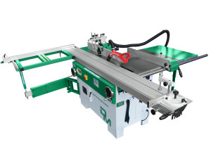 Circular de Formatizat TSI Profistar 2600 de Damatomacchine , 2 motoare independente, cursa 2800 mm într-o singură trecere, cu lama înclinată cu diametrul de 315 mm, 45 de grade, cu arbore de tăiere de 30 mm.