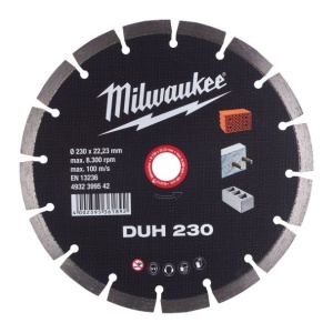 DISC DIAMANTAT DUH 230X22.2 MM, MILWAUKEE®