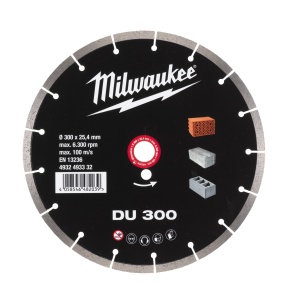 Disc diamantat Profesional DU, 300mm, 4932493332 Milwaukee