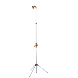 Dus cu tija telescopica HECHT 00202, lungime 172 - 229 cm, material polipropilena, culoare argintiu/portocaliu
