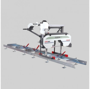 Fierastrau longitudinal cu banda debitare lemn tip Manual CTR 550