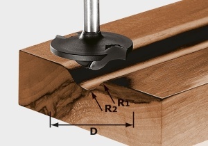 Freza de profil HW S8 D42/13/R6+12, Festool