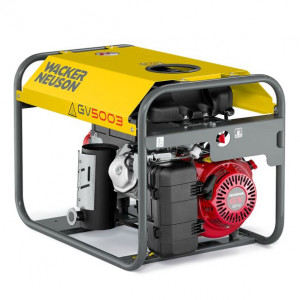 Generator de curent pe benzina Wacker Neuson GV5003A, portabil, trifazat, 4.3 kW - Img 3