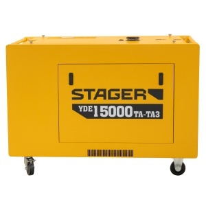 Generator profesional Stager YDE15000TA-TA3, 11.5 kW, DualPower 230-400V, insonorizat, diesel, 3000rpm, pornire electrica - Img 4