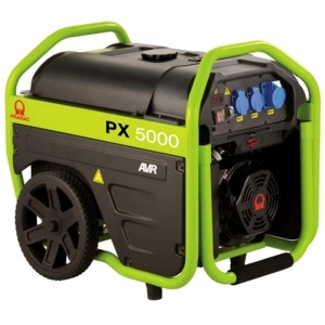 Generator PX5000, Monofazic, 230V, 50Hz, Motor Stage V Pramac, Pornire manuala/Benzina, rezervor combustibil 27 lt., PK332SX1000, Pramac