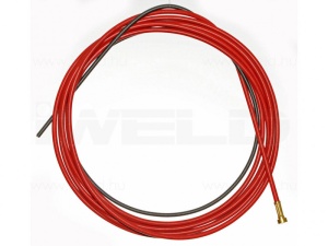 Ghidaj spiralat izolat (1.0-1.2) 4.4m roșu, Iweld