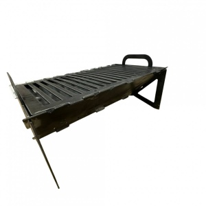 Gratar pliabil si portabil Vivatechnix KRO-1291, dimensiune 50x30x25 cm, Otel grosime 3 mm - Img 5