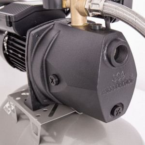 Hidrofor cu pompa autoamorsanta Wasserkonig FL477325, fonta, putere 1000 W, debit 4380 l/h, inaltime refulare 47 m, vas de expansiune 24 l - Img 3