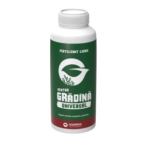 Îngrășământ Grădină Universal pentru gazon, flori și plante ornamentale 1 litru, Gazonul - Img 1