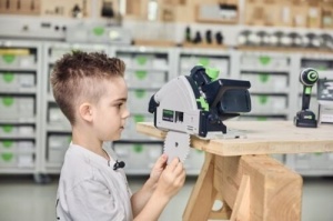 Jucărie care imită ferăstrăul circular cu acumulator TY-TSC, Festool - Img 4