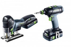 Kit de montaj cu acumulator T 18+3/PSC 420 HPC I-Set, Festool - Img 3