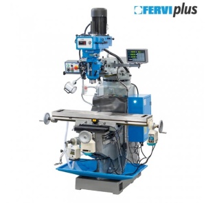 Masina de frezat vertical cu invertor de turatie F060I, Fervi