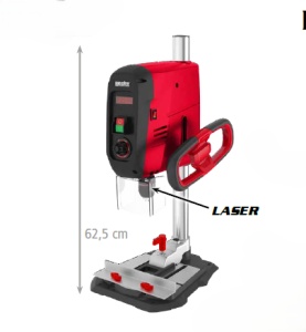 Masina de gaurit cu coloana HECHT 1057, putere motor 720 W, deschidere maxima mandrina 13 mm