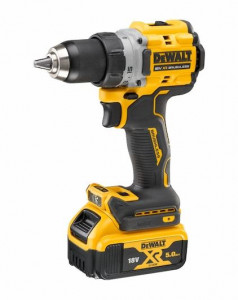 Masina de gaurit-insurubat cu mandrina 18 V, 90 Nm, Fara perii, 2 x 5 Ah acumulatori + incarcator, In TSTAK DeWalt DCD800P2T-QW - Img 2