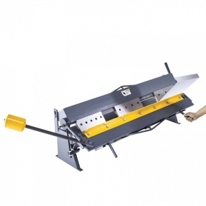 Masina de indoit tabla segmentata, Unghi maxim de îndoire 135°, Lungime indoire max 1220 mm, Grosime max 1.5 mm - Img 3