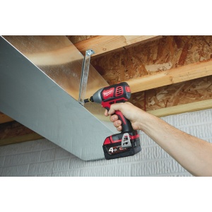 Masina de insurubat cu impact M18 BID-402C, compacta, prindere 1/4" HEX, cuplu 180 Nm, 140 mm, Milwaukee, cod 4933443580 - Img 3