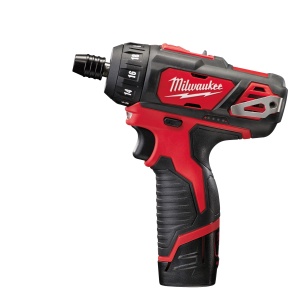 Masina de insurubat M12 BD-202C, subcompacta, cuplu 30 Nm, prindere 1/4" HEX, 175 mm, Milwaukee, cod 4933441900