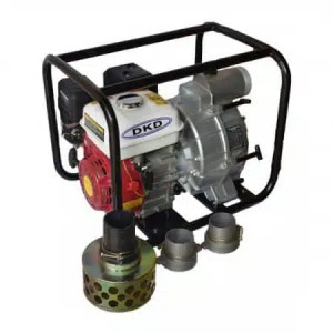 MOTOPOMPA APE UZATE DKD, HMWPS-30, cu piulite si stut furtun, sita sorb
