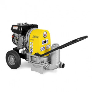 Motopompa cu diafragma Wacker Neusson PDI 2A(I), pentru ape murdare, motor Honda GX120, debit maxim 11.34mc/ora, inaltime maxima de refulare 7.6 m, pornire la sfoara - Img 1