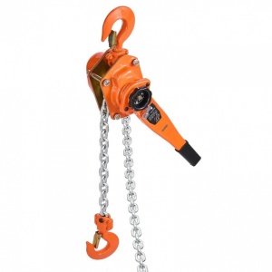 Palan manual cu lanț din aliaj G80, Capacitate 3 Tone, Inaltime max ridicare 6 m, carlige rotative