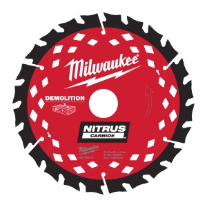 Panza de circular Nitrus, Ø190mm X Ø30mm, Z24, Lemn cu cuie, 4932499376 Milwaukee