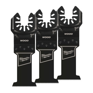 Panza multi-tool pentru lemn, cu intrare directa, latimea 35mm, 3buc, 48851103 Milwaukee