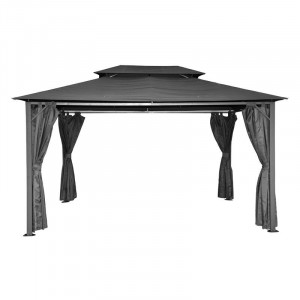 Pergola Hecht Gazebo 34, cu cadru din otel fara suruburi usor de asamblat dimensiune 4 x 3 m