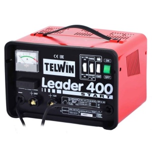 Redresor baterii si robot de pornire Telwin LEADER400START, tensiune incarcare 12/24 V, capacitate baterii Pb/START/STOP 20-700 Ah, incarcare rapida - Img 2