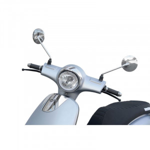 Scuter electric HECHT Citis Silver, acumulator 72 V, 20 Ah, motor 3000 W, viteza maxima de 45 km/h, autonomie 60 km - Img 3