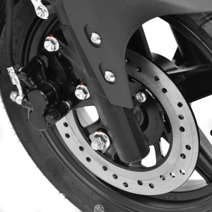 Scuter electric, HECHTEQUISBLACK, 3000 W, 45 km/h, autonomie 60 km - Img 3