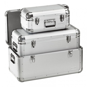 Set cutii de scule din aluminiu (fara scule) 0849, Fervi