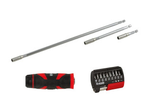 Set XL3 cu 9 bituri + 3 tije + maner D cu dimensiunea principala de 65-150-350 MM