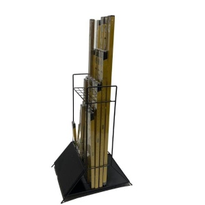 Stand metalic, expozor pentru boloboace, nivele, Vivatechnix VMD-1040, 58x42xH84cm - Img 5