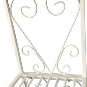 Suport pentru flori Vivatechnix VMD-1060 Alb, 60x30x155 cm, 3 polite, demontabil - Img 4