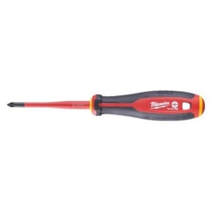 Surubelnita izolata VDE, PH/SL1 x 80 mm, maner Tri-Lobe, MILWAUKEE®