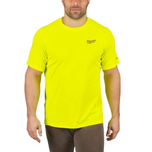 Tricou tehnic WORKSKIN WWSSYL, galben, marimea S, 4932493073 Milwaukee