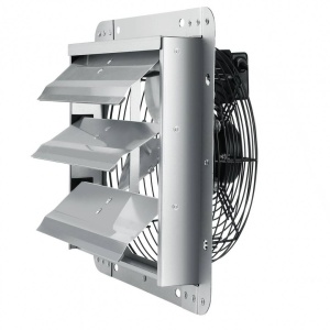 Ventilator evacuare pentru spatii comerciale, sere, depozite, Metal, 115 W, 4800 m³/h, diametru 610 mm - Img 2