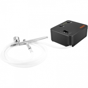 Aerograf multifunctional Vevor, 3 duze 0.2, 0.3, 0.5 mm, 10 l/min, 2 Bar - Img 4