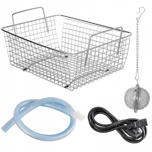 Aparat de curatat cu ultrasunete, Capacitate 6 l, 180W, frecventa ultra-inalta 40 kHz, Inox, 0-80℃ - Img 4