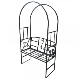 Arcada cu banca pentru flori agatatoare Vivatechnix VMD-1034, dimensiune 207x114x50 cm - Img 4
