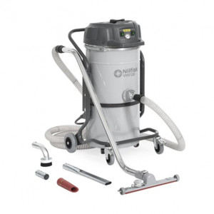 Aspirator industrial umed/uscat Nilfisk VHS 120 ALL-IN-ONE, 2000 W, 37 l, recipient metal