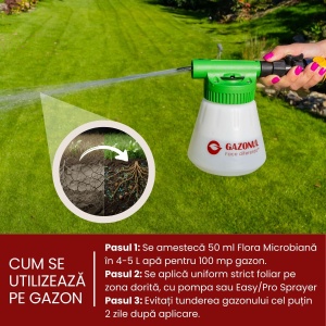 Biostimulator Flora Microbiană pentru rădăcini puternice și mobilizarea nutrienților, 1 l, Gazonul - Img 3