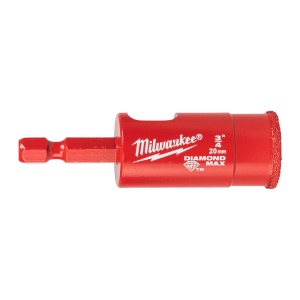 Burghiu diamantat Diamond Max™pentru placi ceramice, ¼" Hex, Ø20mm, 4932498348 Milwaukee