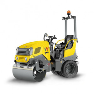 Cilindru vibro-compactor Wacker Neuson RD18-100, 1670 kg, Kubota, latime cilindri 1000 mm - Img 3